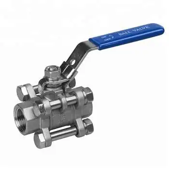 3 Piece Screwed Ball Valve
