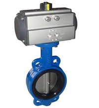 Pneumatic Actuated Wafer Butterfly Valve